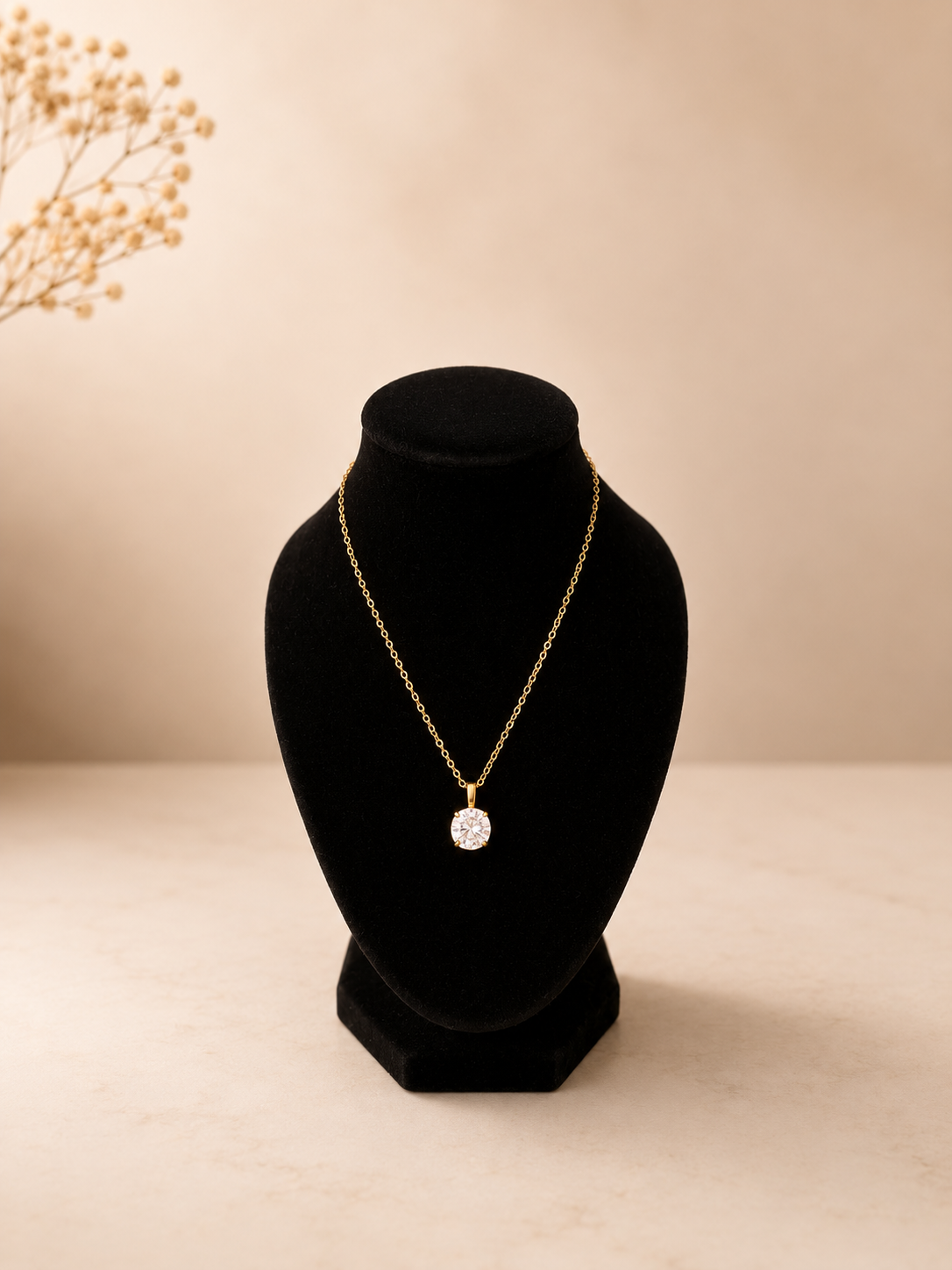 Solitaire Necklace
