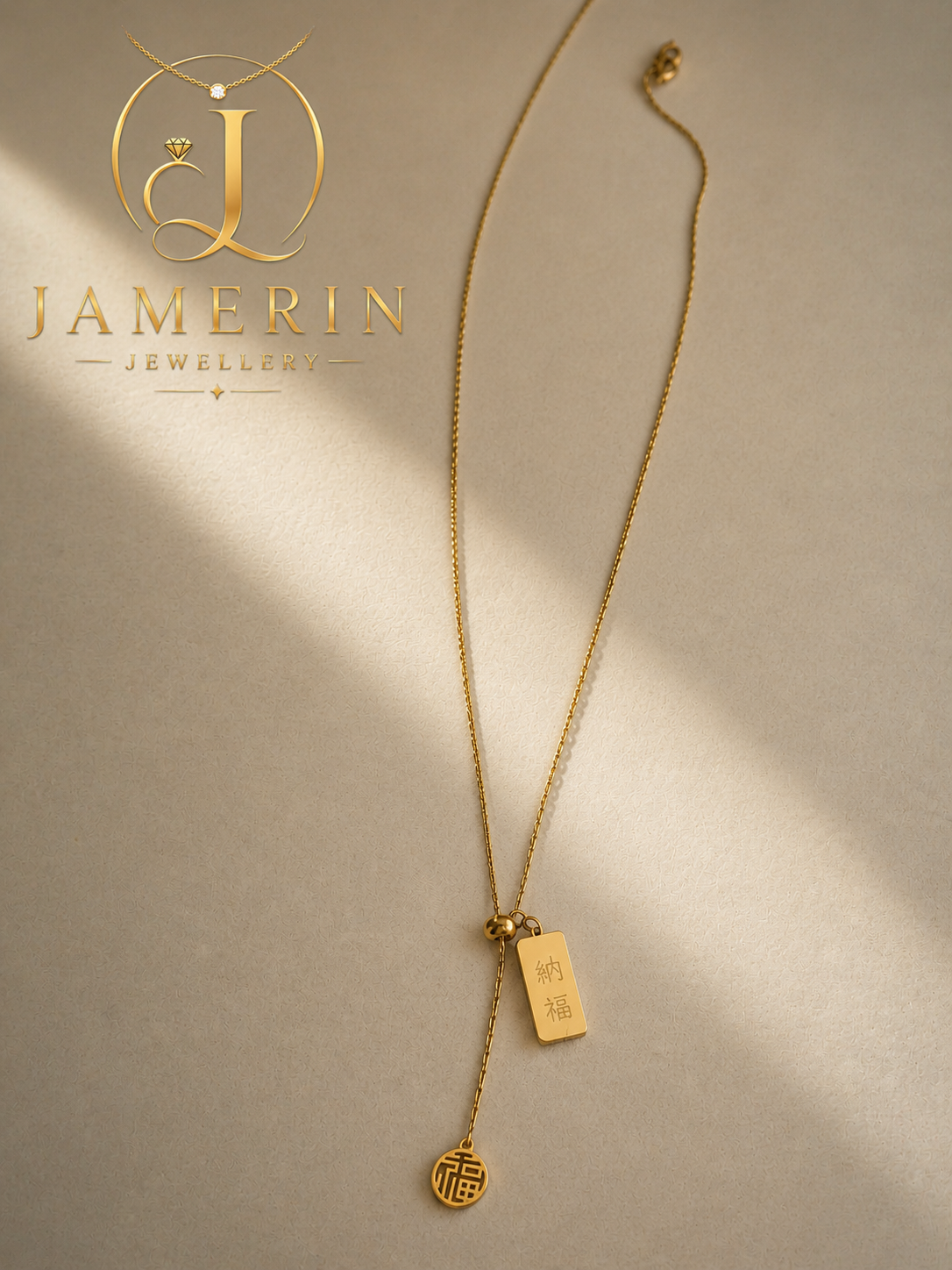 Oriental Pendant Necklace