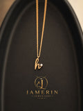 Initial Pendant Necklace (#9)